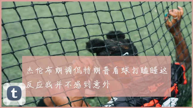 杰伦布朗调侃特朗普看球打瞌睡这反应我并不感到意外